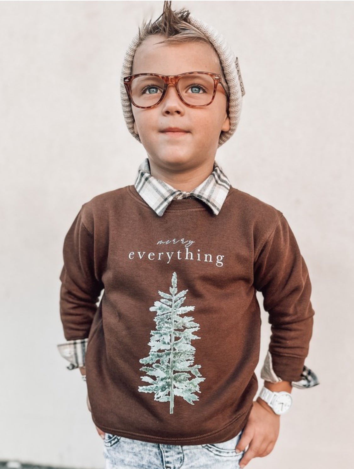 HD BROWN SWEATER