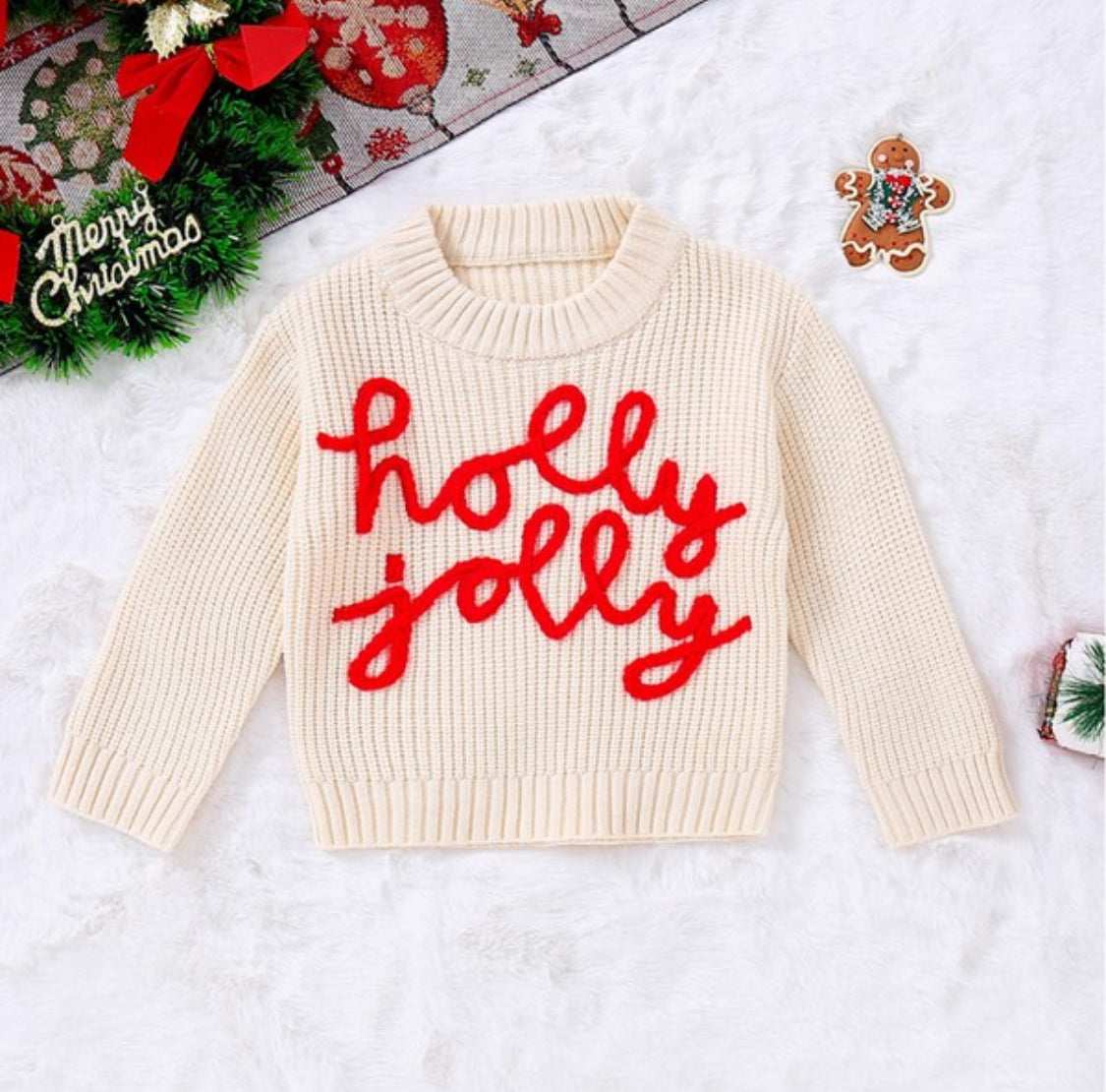 HOLY JOLLY SWEATER
