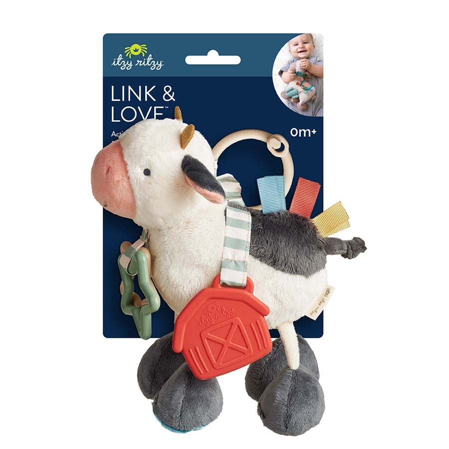 IR Link & Love Activity Plush Silicone Teether Toy