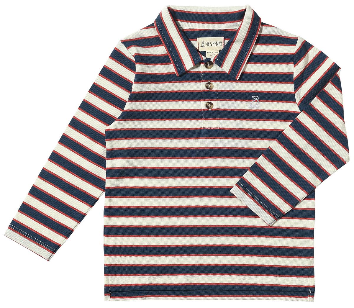 MH STRIPPED POLO