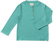 ME & HENRY TURQ RIBBED HENLEY