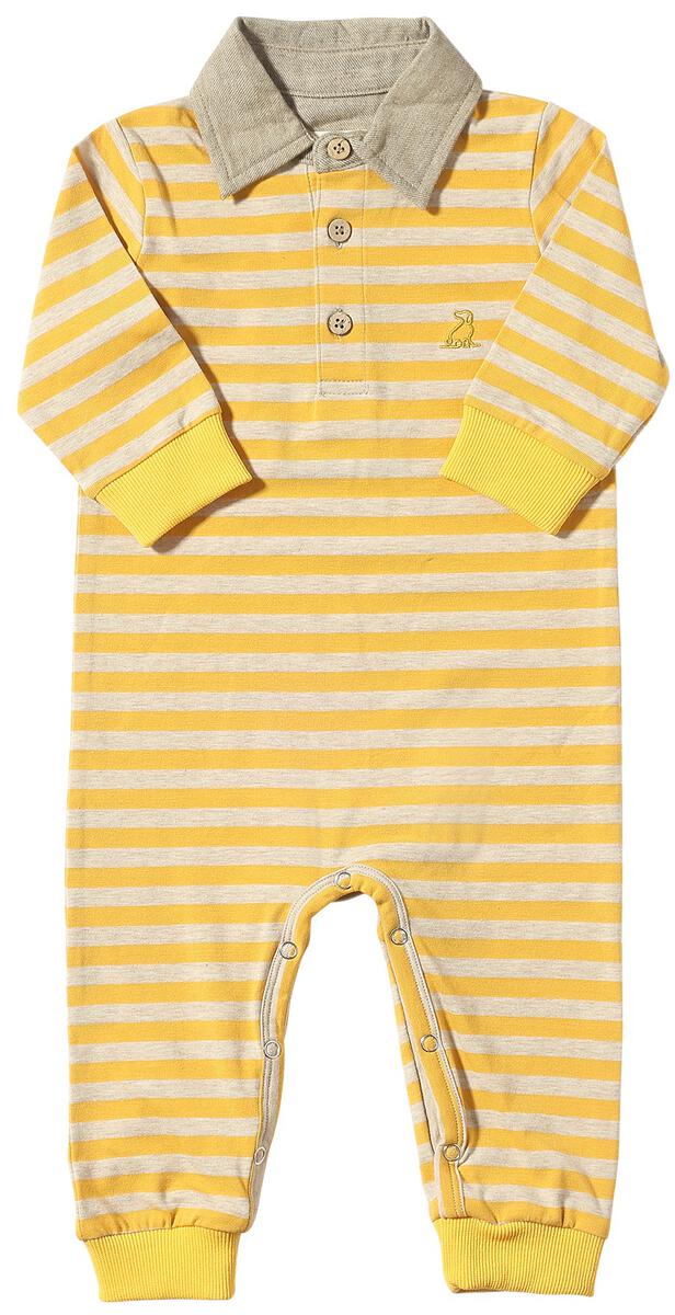 ME & HENRY STRIPPED ROMPER