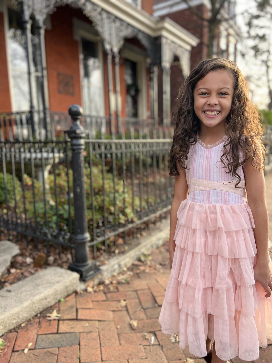 POPPET & FOX TULL DRESS