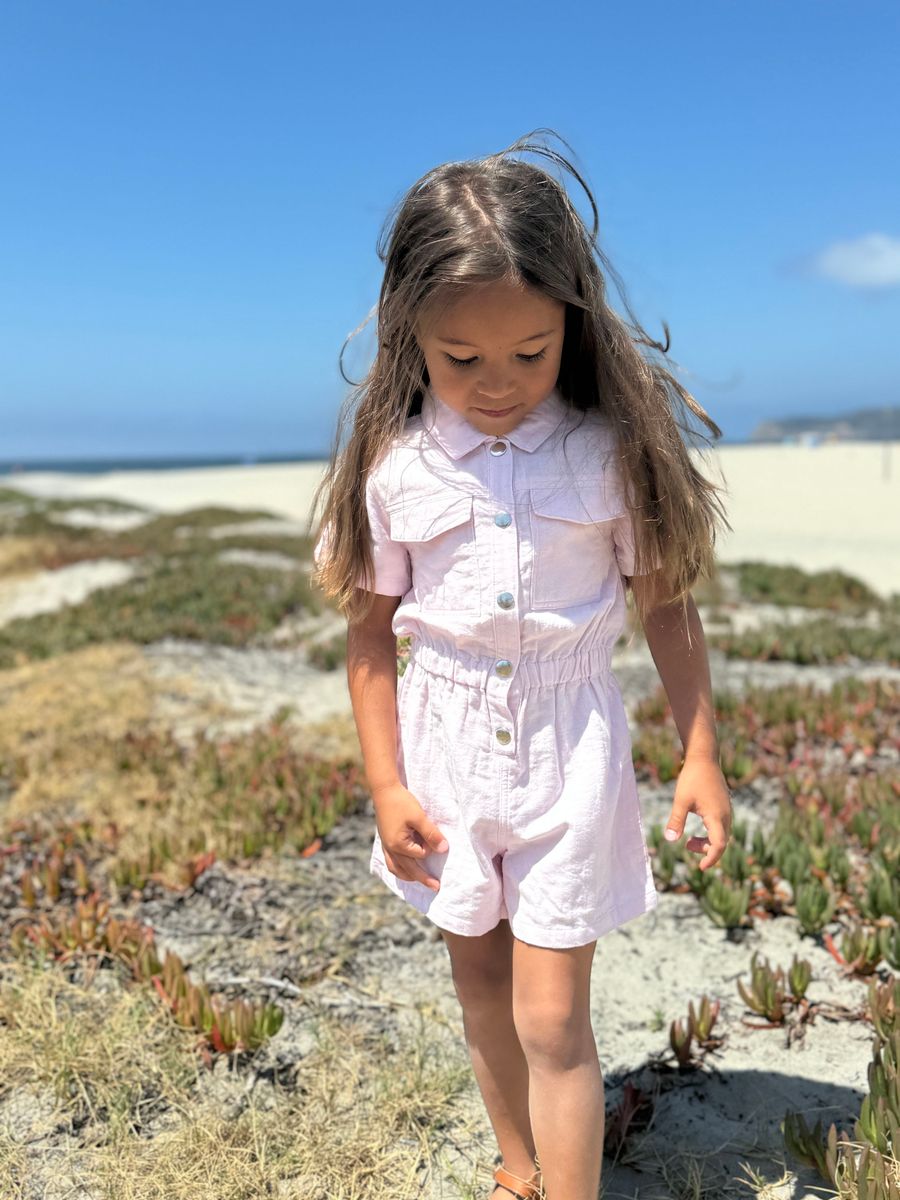 VIGNETTE BUTTON ROMPER