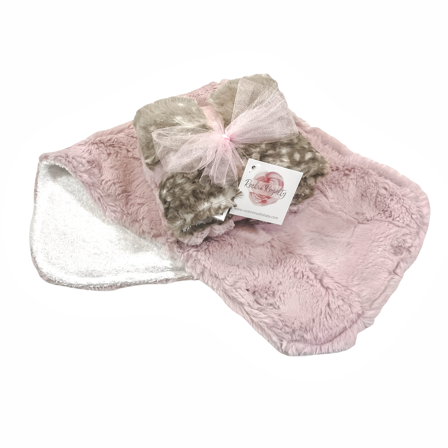 ROCKIN ROYALTY Burp Cloth Set