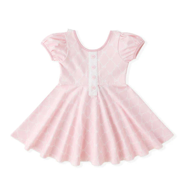 SB PINK RIBBON & BOW DRESS