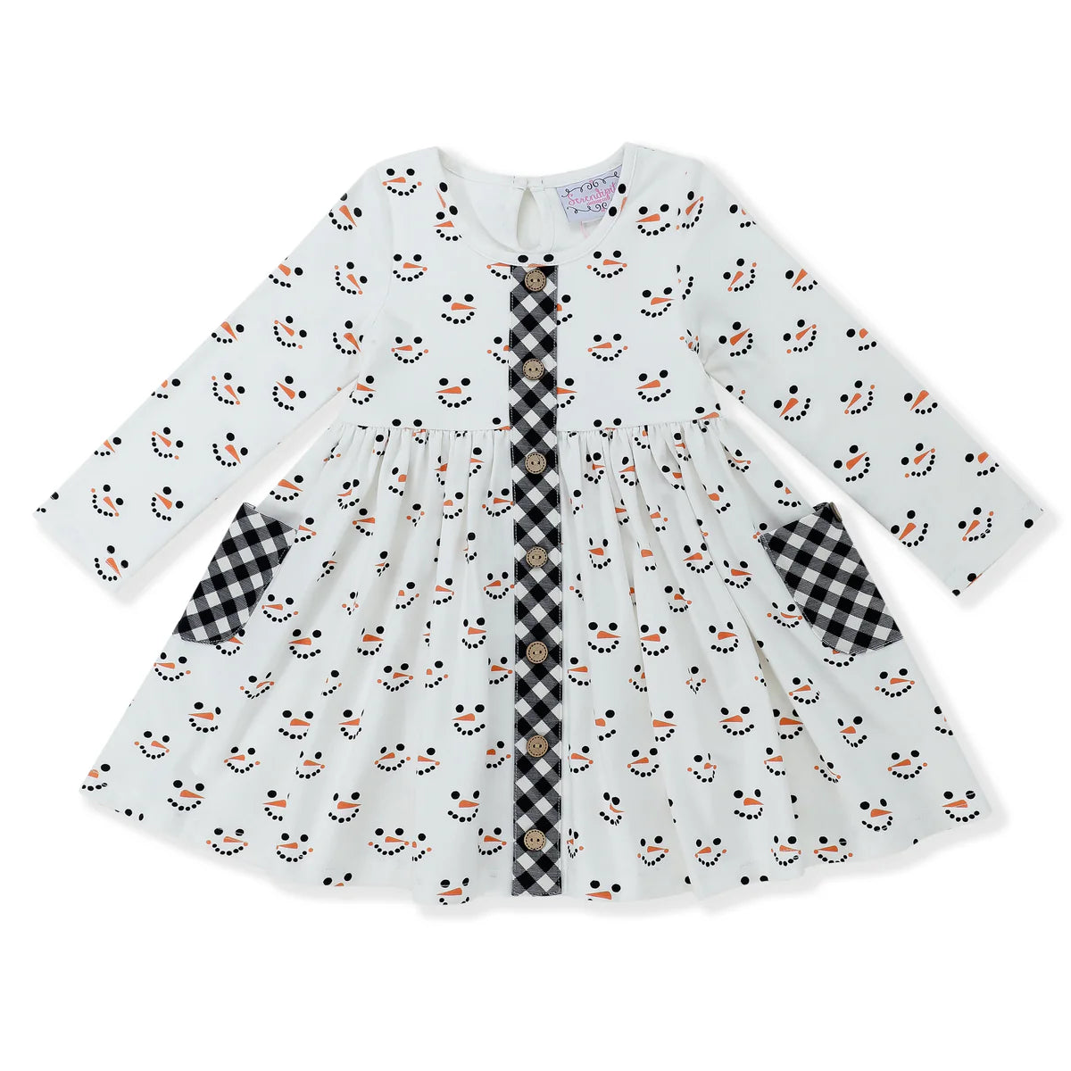 SERD SNOWMAN DRESS POCKETS