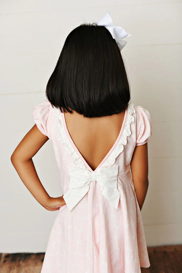 SB PINK RIBBON & BOW DRESS