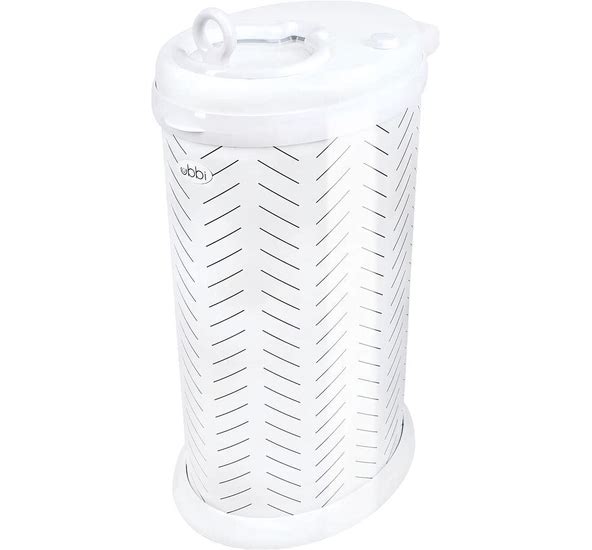 Ubbi Diaper Pail-Herringbone