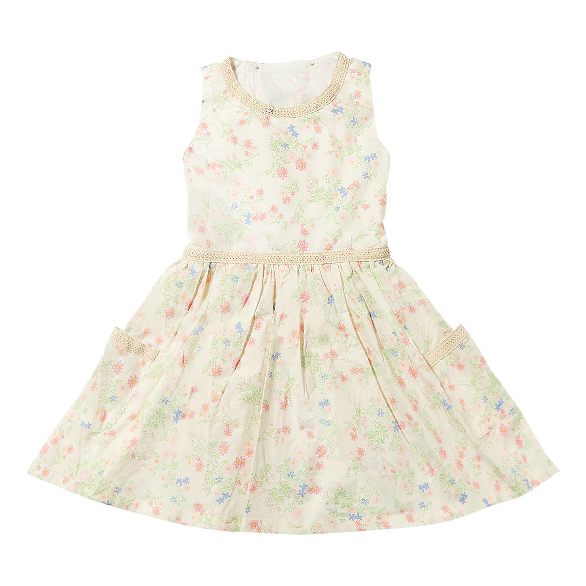 VIGNETTE FLORAL DRESS