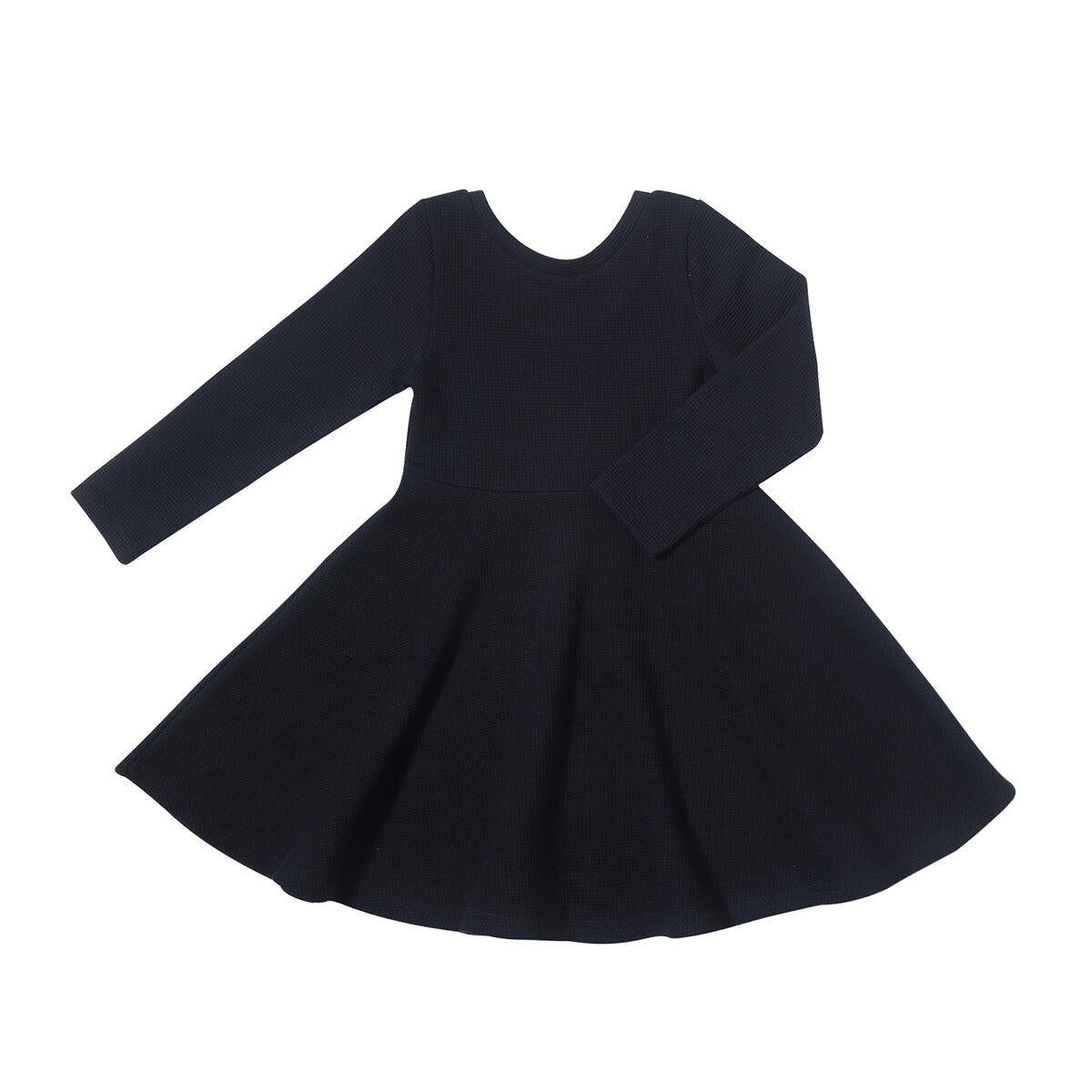 VIGNETTE NAVY WAFFLE DRESS