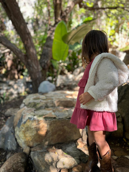 ETTIE & H HOODED SHEPRA JACKET