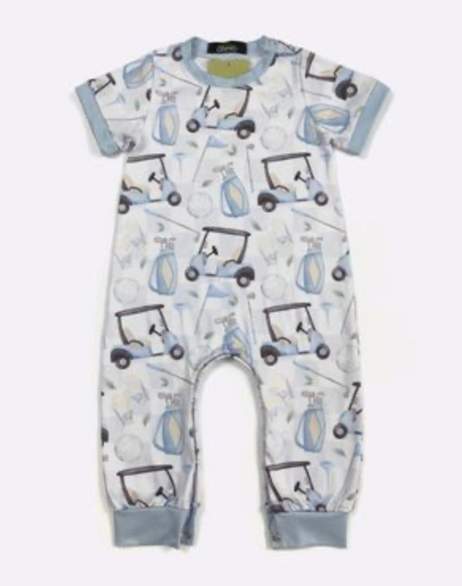 CLOVER COTTAGE GOLF BOY ROMPER