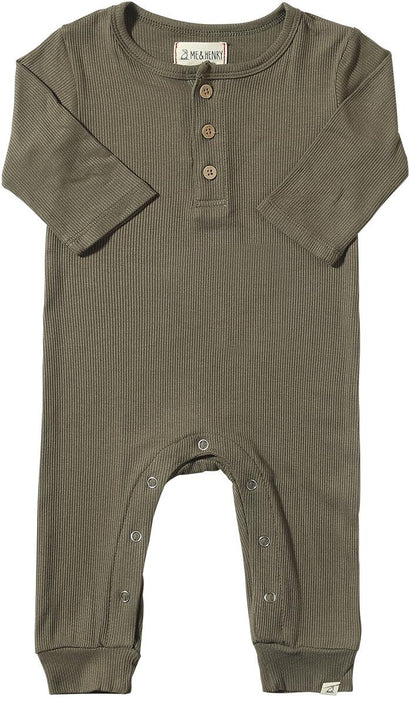 ME & HENRY RIBBED ROMPER