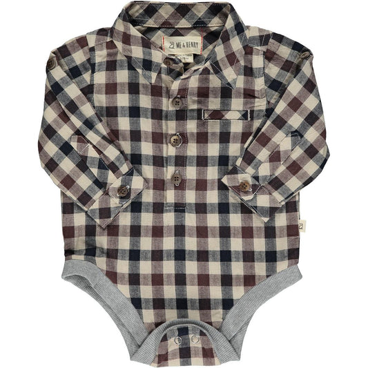 MH ONESIE TAN BLACK DARK BRWN