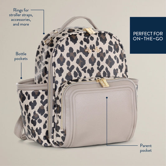 IR LEOPARD MINI PLUS DIAPER BAG