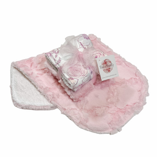 ROCKIN ROYALITY Burp Cloth Set