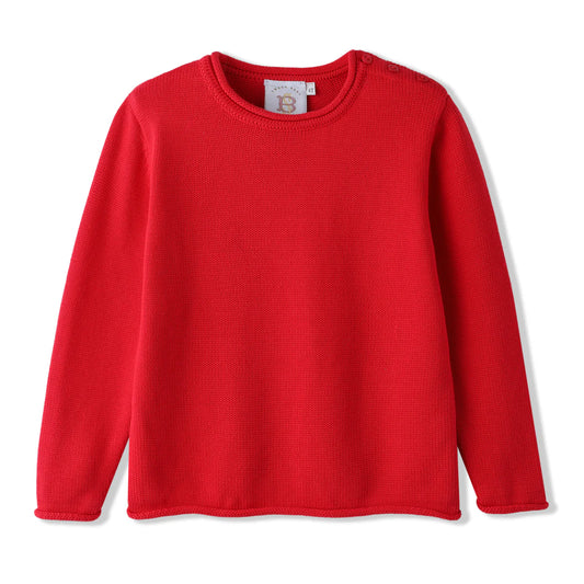 SB RED SWEATER