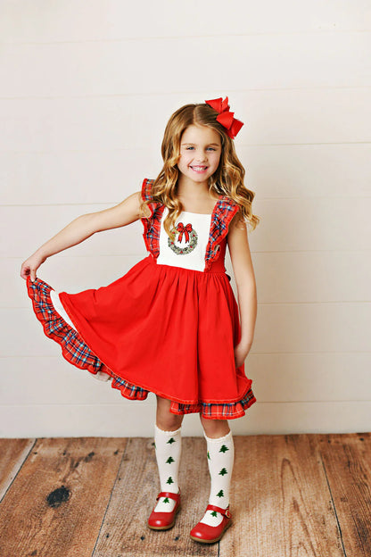SB WREATH DRESS SINGLE