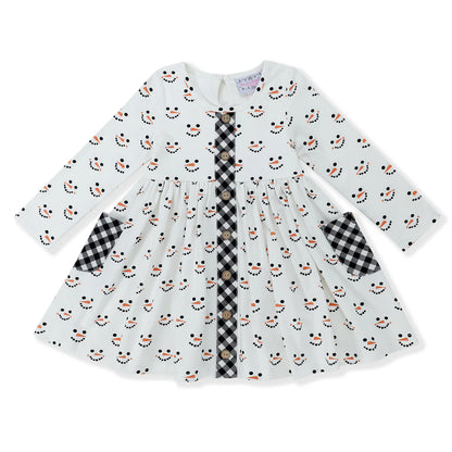 SERD SNOWMAN DRESS POCKETS