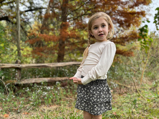 VIGNETTE FLORAL SKORT