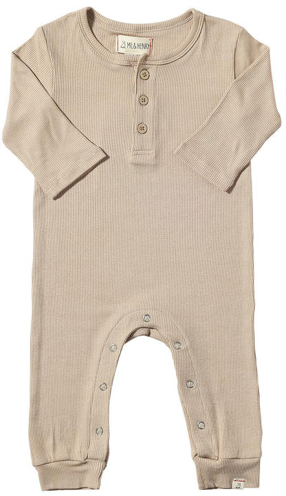 ME & HENRY RIBBED ROMPER