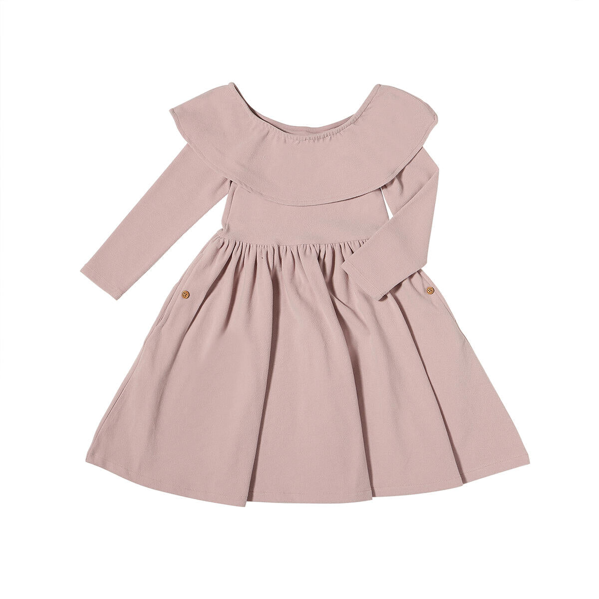 VIGNETTE PLUSH PINK DRESS